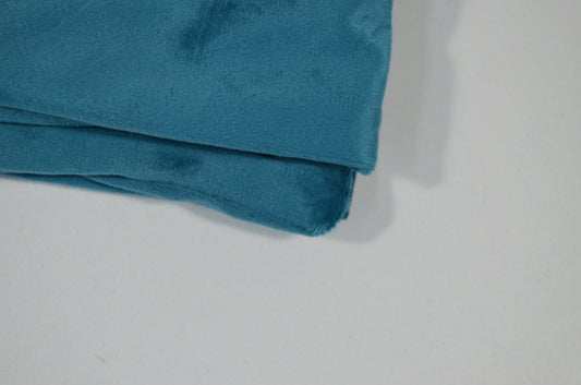 Capa de almofada veludo azul t.aprox:45*45cm