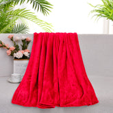 Manta de flanela Vermelho - BOD HOME