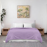 Manta de flanela Cor Lavanda - BOD HOME