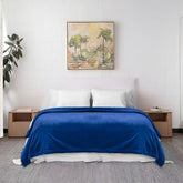 Manta de flanela Azul-marinho - BOD HOME