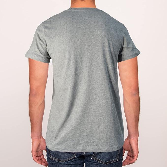 T-shirt homen cinzo