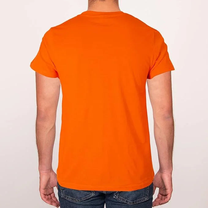 T-shirt homen laranja