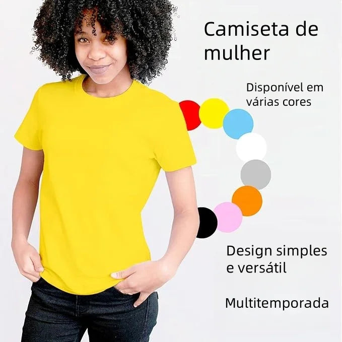 T-shirt women amarelo