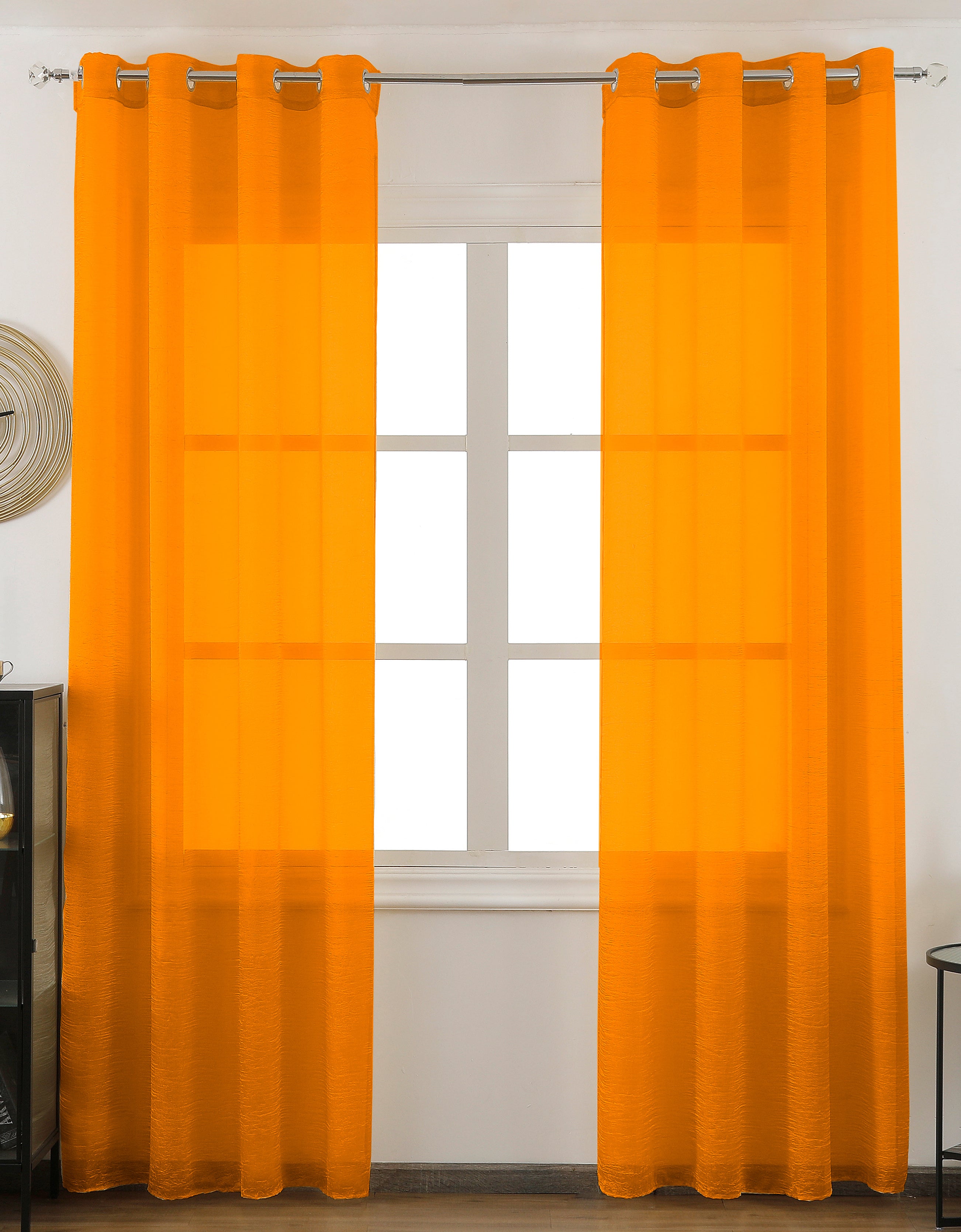 Cortina Lisa Efecto Arrugado 140*260cm - Serie Color-Individual