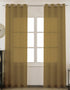 Cortina Liso Efeito Amassado 140 x 260cm - Série Sombra darkkhaki - BOD HOME 