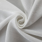 Cortina Jacquard com Bordado Branco 140*260CM-Individual- BOD HOME
