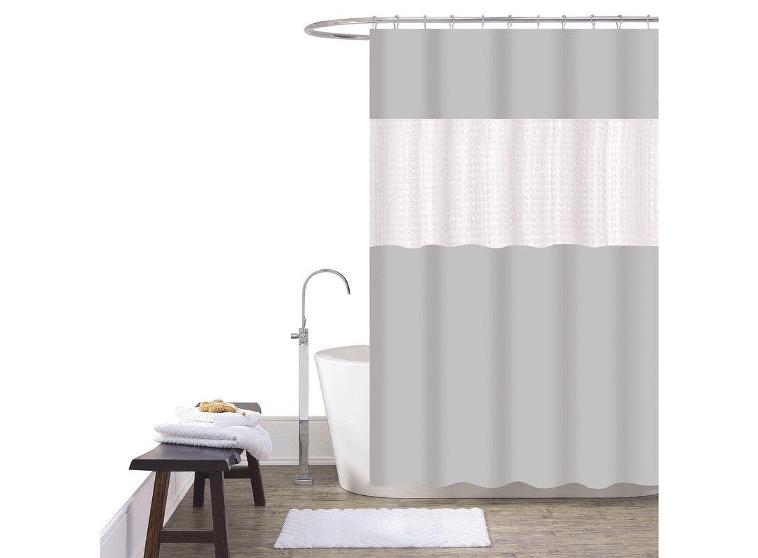 1 Pack de 2 Cortina De Duche Em Patchwork 180*180cm 004