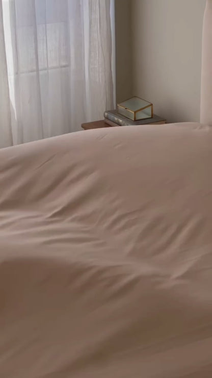 JOGO DE CAMA LISO DOURADO