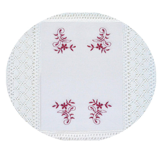 Toalha de mesa (redonda) Bordo - BOD HOME