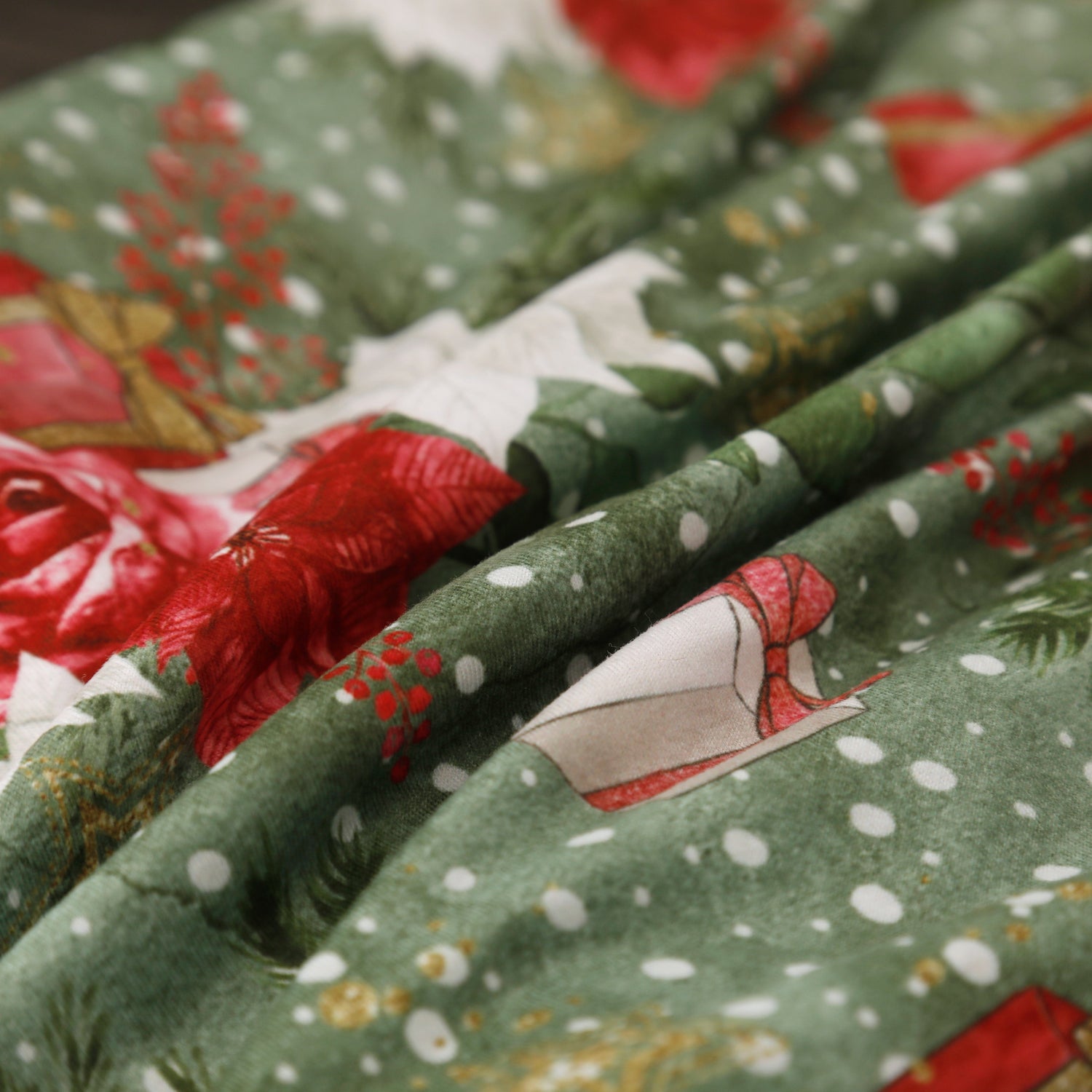 DECORAÇÃO DE NATAL | CAPA DE CADEIRA TEMÁTICA DE NATAL VERDE