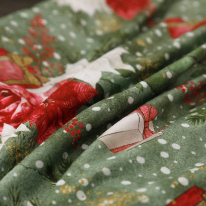DECORAÇÃO DE NATAL | CAPA DE CADEIRA TEMÁTICA DE NATAL VERDE