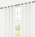 Cortina bordada com delicados bordados de folhas de ginkgo 140*260cm - BOD HOME