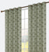 Cortina bordada com delicados bordados de folhas de ginkgo 140*260cm - BOD HOME