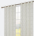 Cortina bordada com linhas cruzadas 140*260cm - BOD HOME