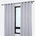Cortina Confecionada com Tecido Fino e Sólido Cinzo Claro 140*260cm - BOD HOME