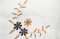 Cortina de cozinha bordados florais 150*150cm - BOD HOME