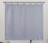 Cortina de cozinha com textura de linhas - BOD HOME