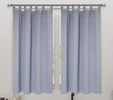Cortina de cozinha com textura de linhas - BOD HOME