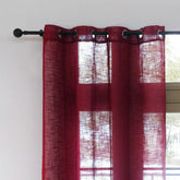 Cortina de linho com tecido translúcido 140*260cm - BOD HOME