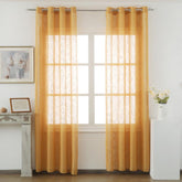 Cortina de linho com tecido translúcido 140*260cm - BOD HOME
