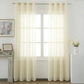 Cortina de linho com tecido translúcido 140*260cm - BOD HOME