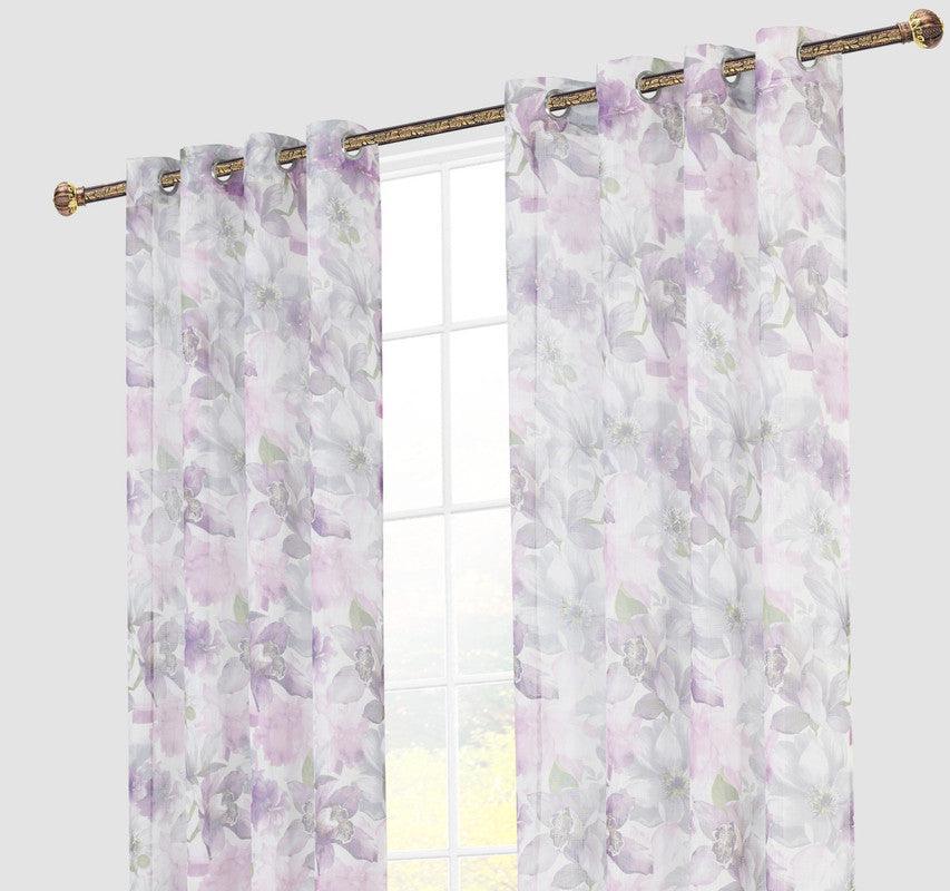 Cortina de linho estampada 140*260cm - BOD HOME