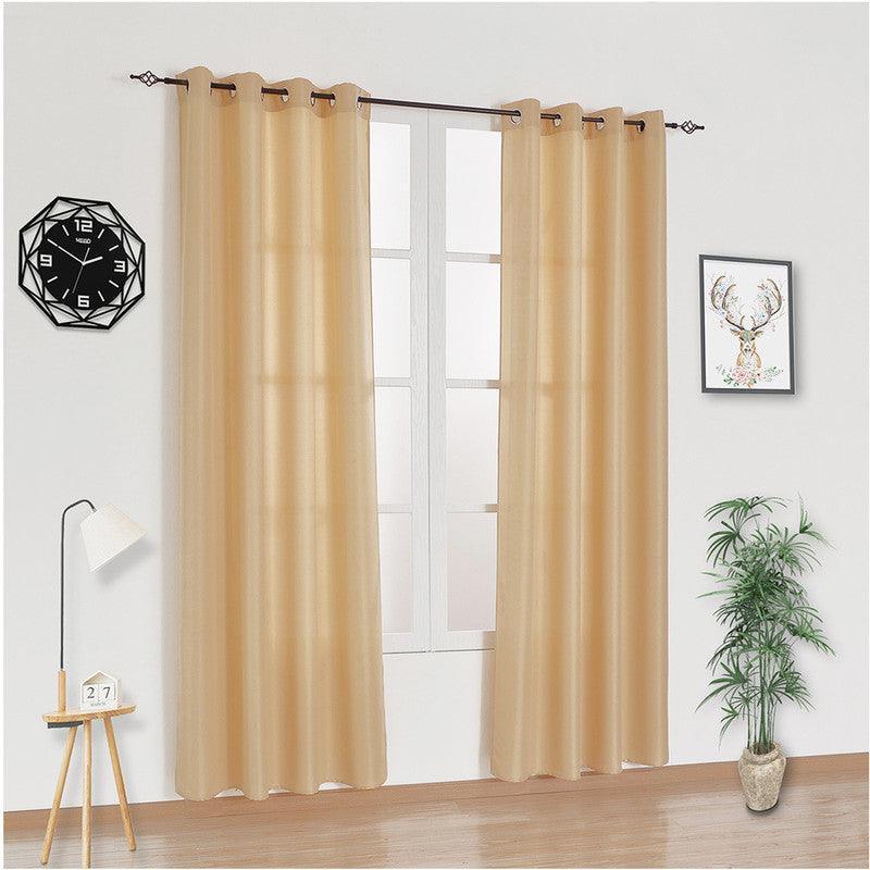 Cortina de Tecido Premium Bege 140*260cm - BOD HOME