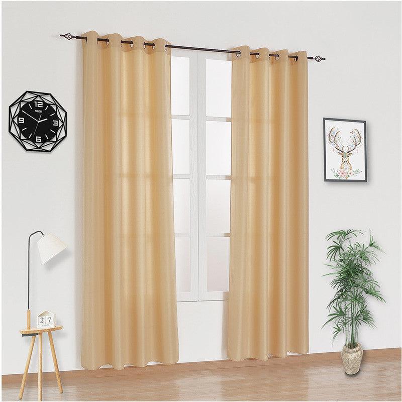 Cortina de Tecido Premium Bege 140*260cm - BOD HOME