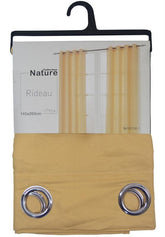Cortina de Tecido Premium Bege 140*260cm - BOD HOME