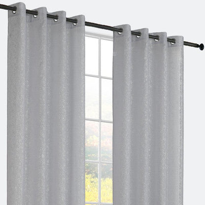 CORTINA DOLLY PONTO DE PRATA CINZENTO ESCURO 140*260cm - BOD HOME