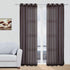 Cortina elegância simples 140 x 260cm castanho escuro - BOD HOME 