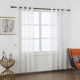 Cortina leve estampada com lanterna 140*260cm - BOD HOME