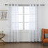 Cortina leve estampada com lanterna 140*260cm - BOD HOME