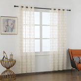 Cortina leve estampada com lanterna 140*260cm - BOD HOME