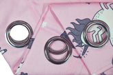 CORTINA OPACA COM ESTAMPA DE DESENHOS ANIMADOS-UNICÓRNIO ROSA 140*260cm - BOD HOME