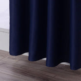 Cortina Opaca de Tecido de Alta Precisão com Efeito Térmico Azul 140*260cm - BOD HOME