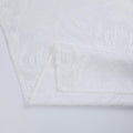 Cortina Tecido Encorpado com Estampa Tridimensional de Margaridas Selvagens Branco 140*260cm - BOD HOME