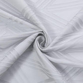 Cortina Tecido Encorpado com Padrão de Linhas Cruzadas Cinzo Claro 140*260cm - BOD HOME