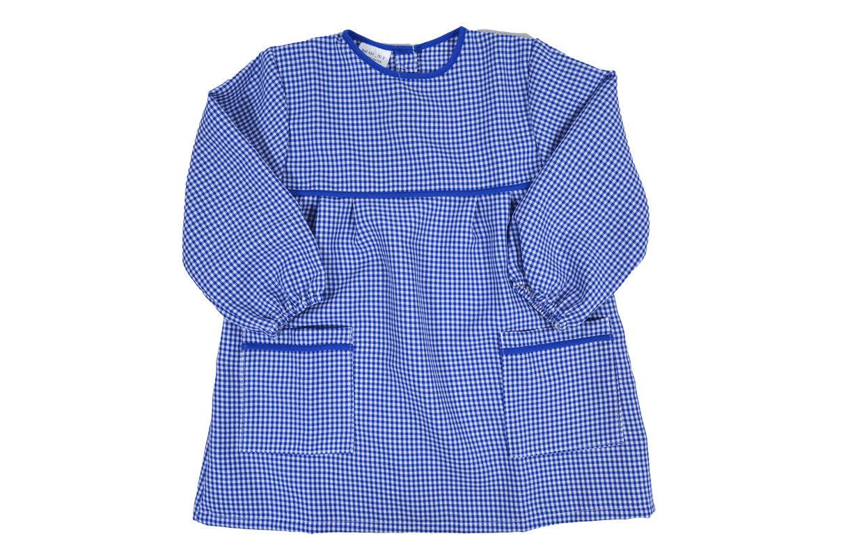 Uniforme para menina de jardim de infância azul - BOD HOME